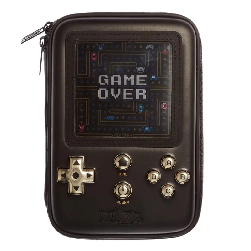 Smiggle Gamer Hardtop Pencil Case - Gold