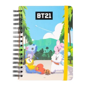 Erik Grupo BT21 Notebook Hard Cover A5 Bullet Journal