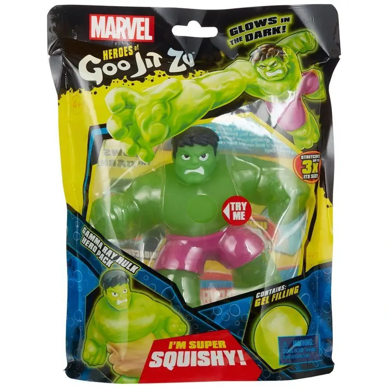 Heroes of Goo Jit Zu Marvel Gamma Glow Hulk