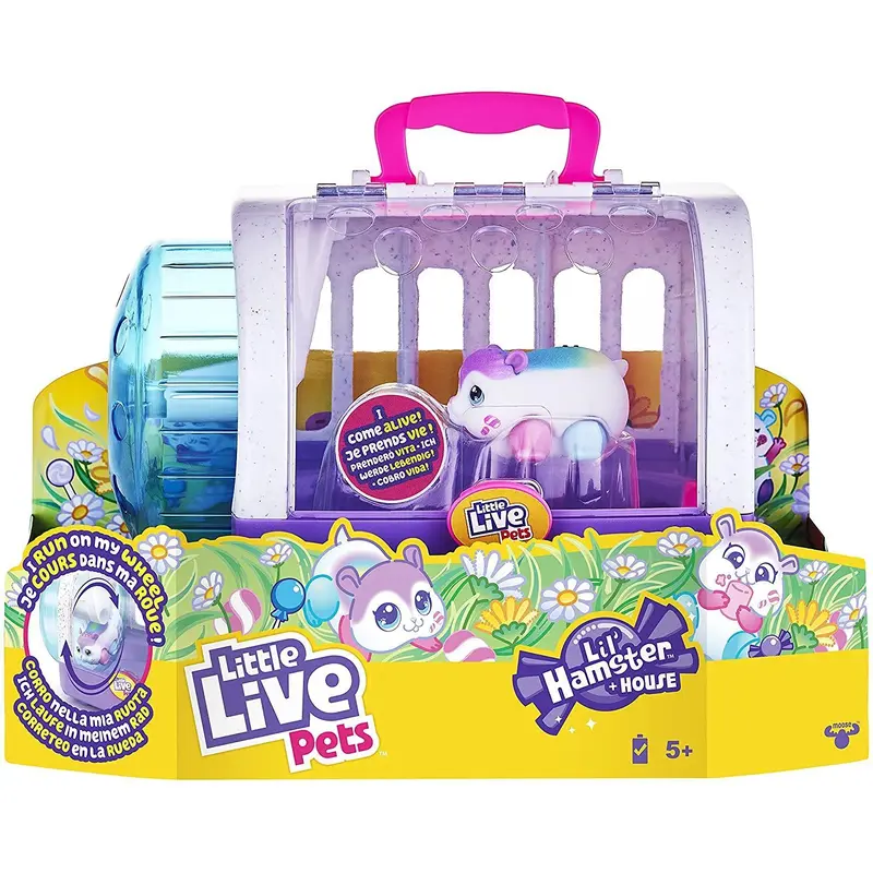 Little Live Pets Lil Hamster and House Playset S1