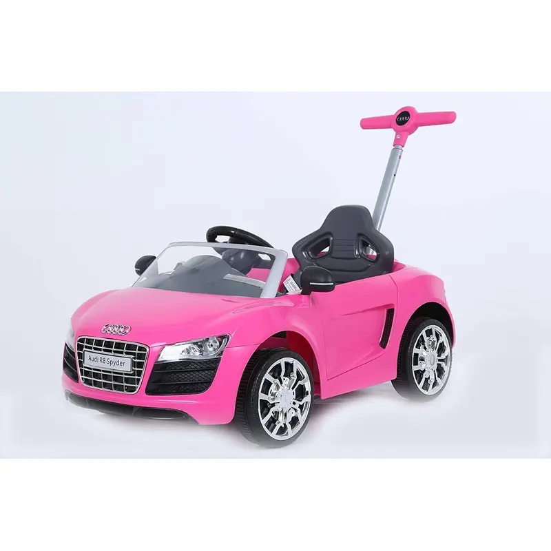 Rollplay Audi R8 Spyder Push Car Pink