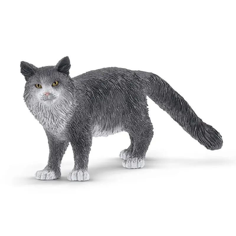 Schleich 13893 Maine Coon Cat Figure