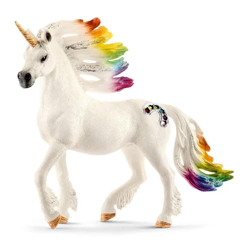 Schleich 70523 Rainbow Unicorn Stallion Figure