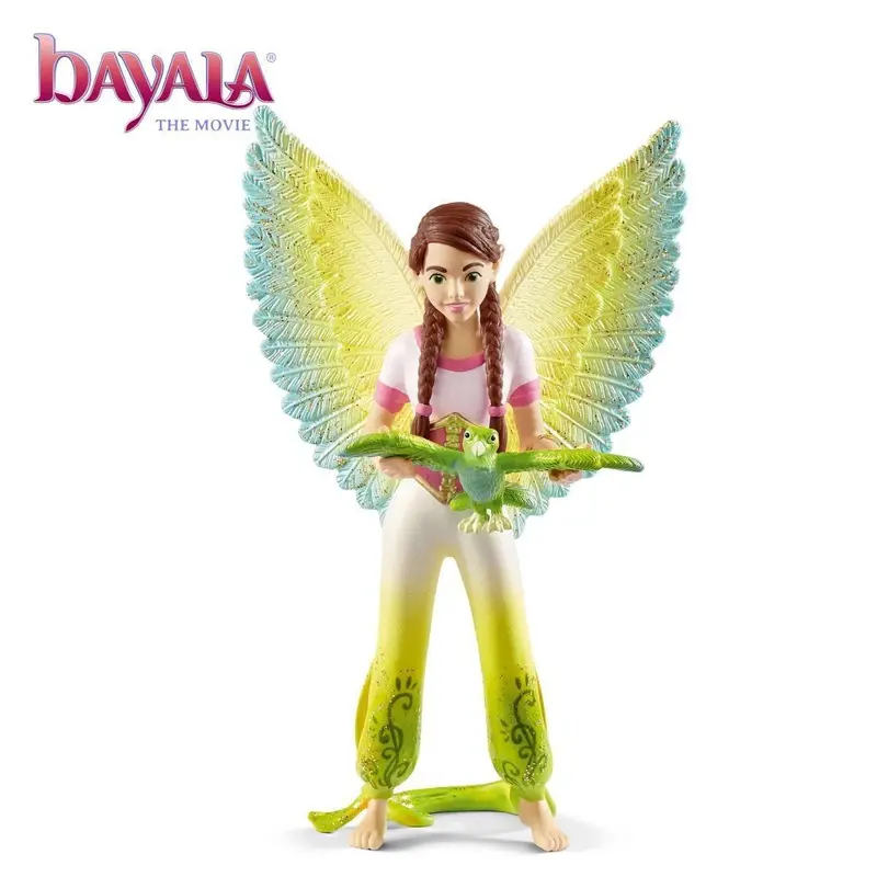 Schleich 70584 Movie Surah with Parrot Kuack Figure