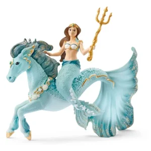 Schleich 70594 Mermaid Eyela On Underwater Horse Figure