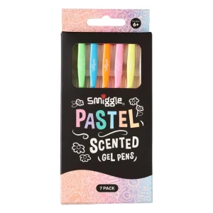 Smiggle Pastel Scented Gel Pens X7 - Colour Mix