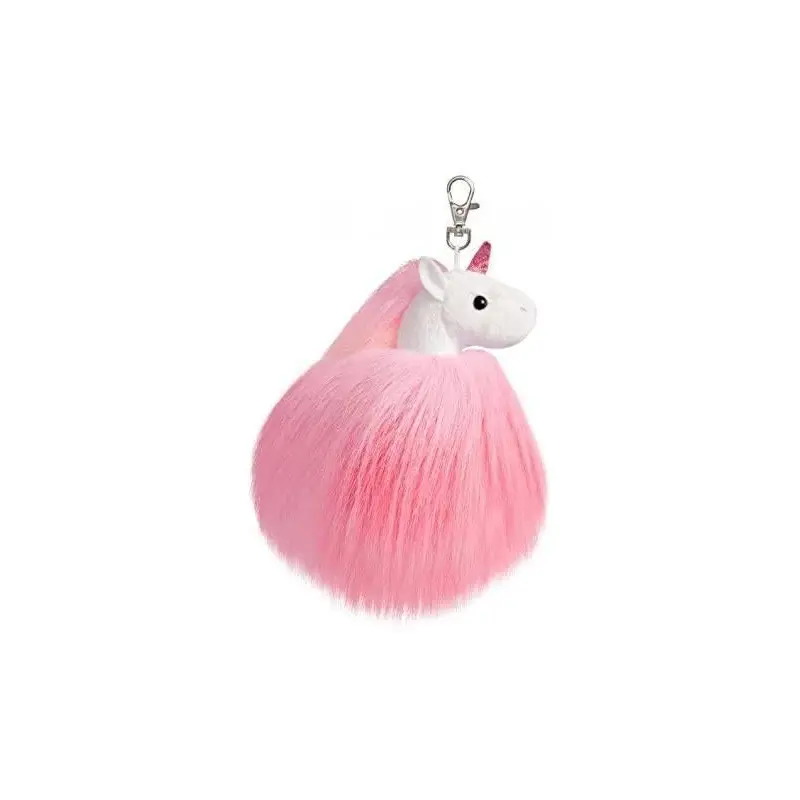 AURORA 60937 Sparkle Tales Fluffy Unicorn Keyclip