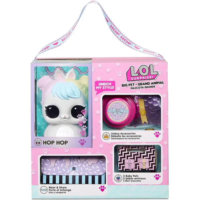 LOL Surprise! Big Pet Hop Hop with 15 Surprises