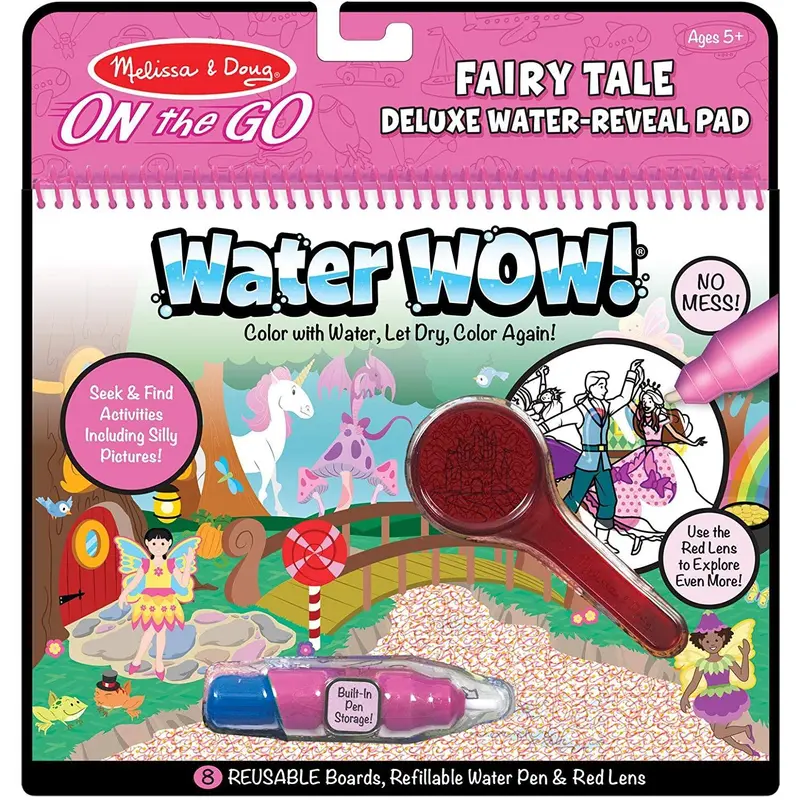 Melissa & Doug 40173 Water Reveal Fairy Tale Activity Pad