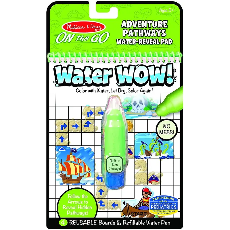 Melissa & Doug 40174 Water WOW Adventure Pathways Travel Book