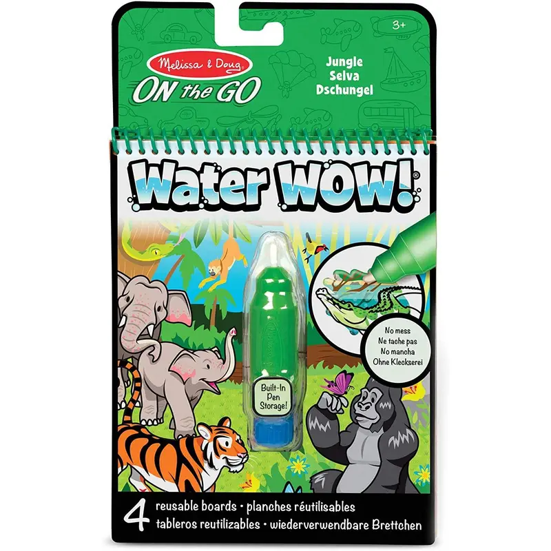 Melissa & Doug 40176 Water WOW Jungle Travel Book