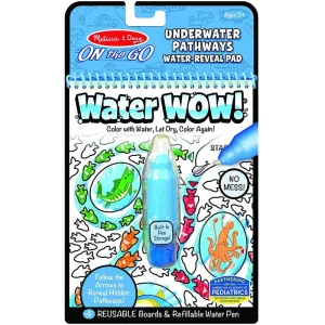 Melissa & Doug 40179 Water WOW Water Reveal Underwater Pathways Pad