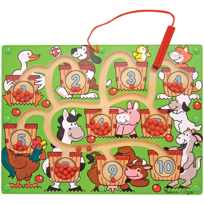 Melissa & Doug Magnetic Wand Number Maze
