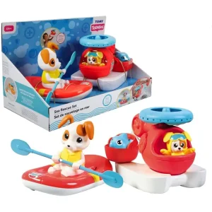 TOMY Toomies Sea Rescue Set Bath Toy