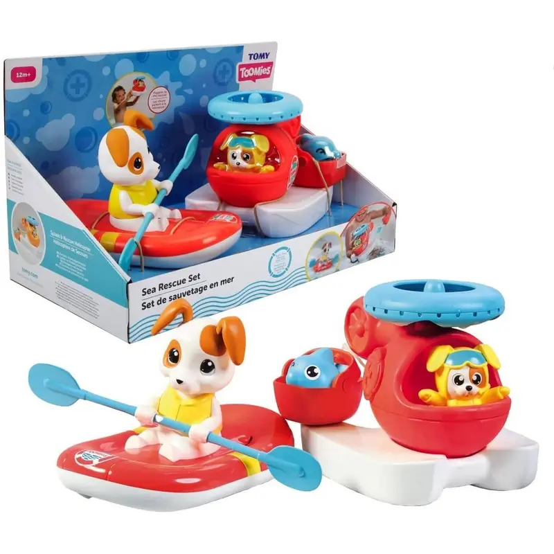 TOMY Toomies Sea Rescue Set Bath Toy