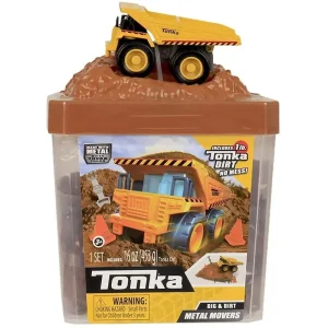 TONKA Metal Movers Dirt and Dig Playset
