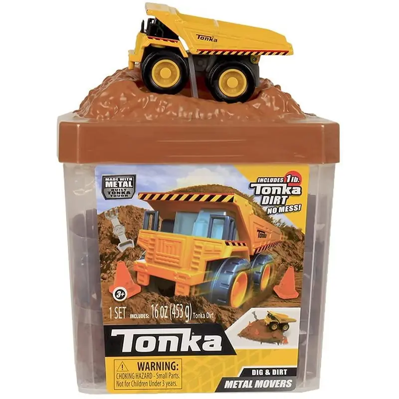 TONKA Metal Movers Dirt and Dig Playset