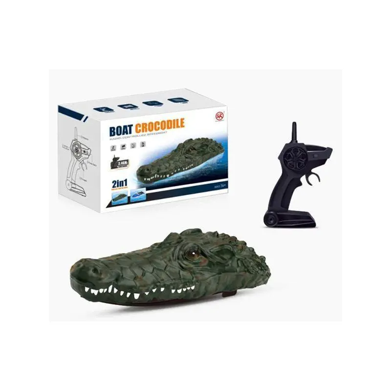 Alligator Head 2-in-1 Remote Controlled RC Speed Boat