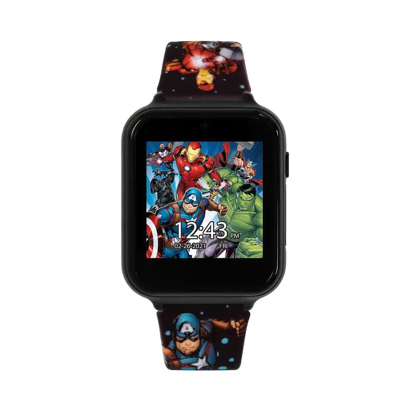 Disney Marvel Avengers Printed Silicone Strap Watch