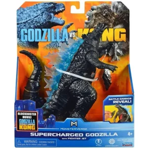 Godzilla Vs Kong 6-inch Hollow Earth Monsters - Supercharged Godzilla