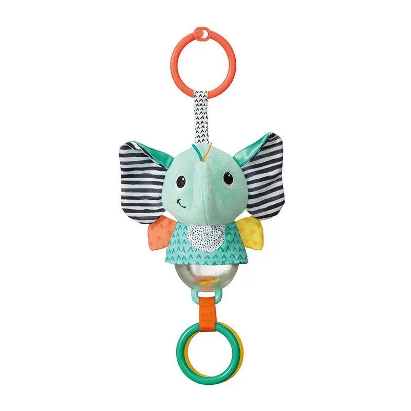 Infantino Light Chime Sensory Rattle Elephant