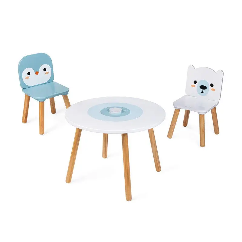 Janod Table and 2 Chairs - Polar