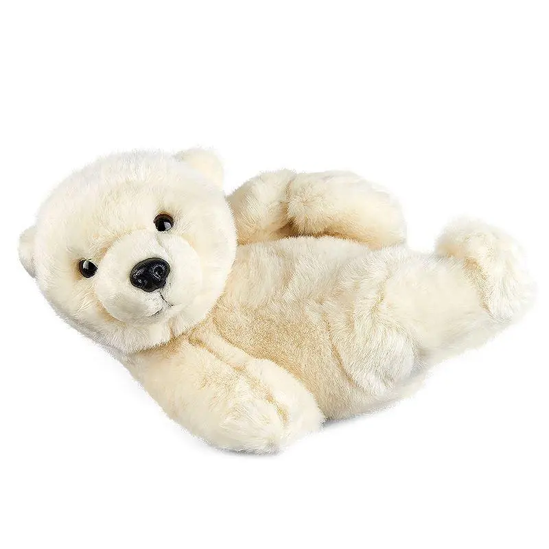 Living Nature 26cm Playing Polar Bear Cub Soft Toy