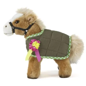 Living Nature Horse with Jacket 18cm Soft Toy