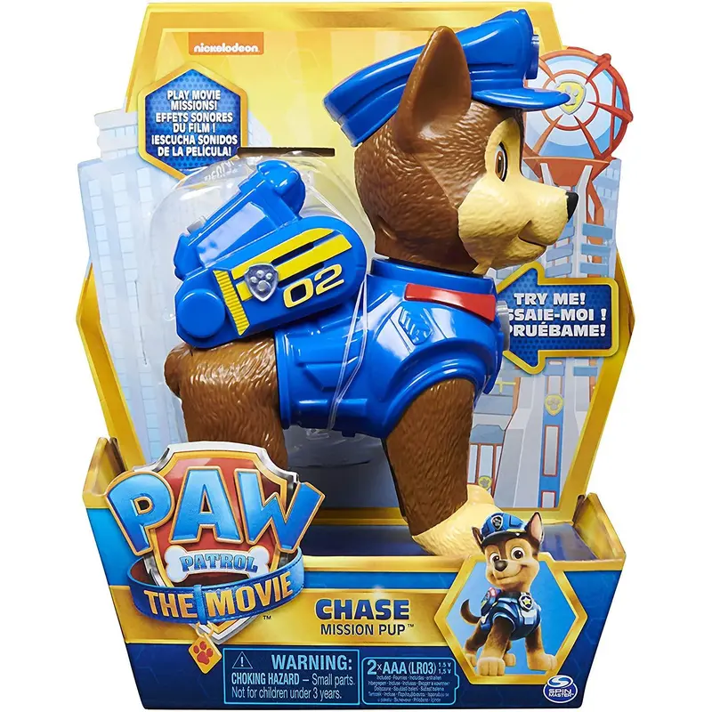PAW Patrol Movie Chase Interactive Figure