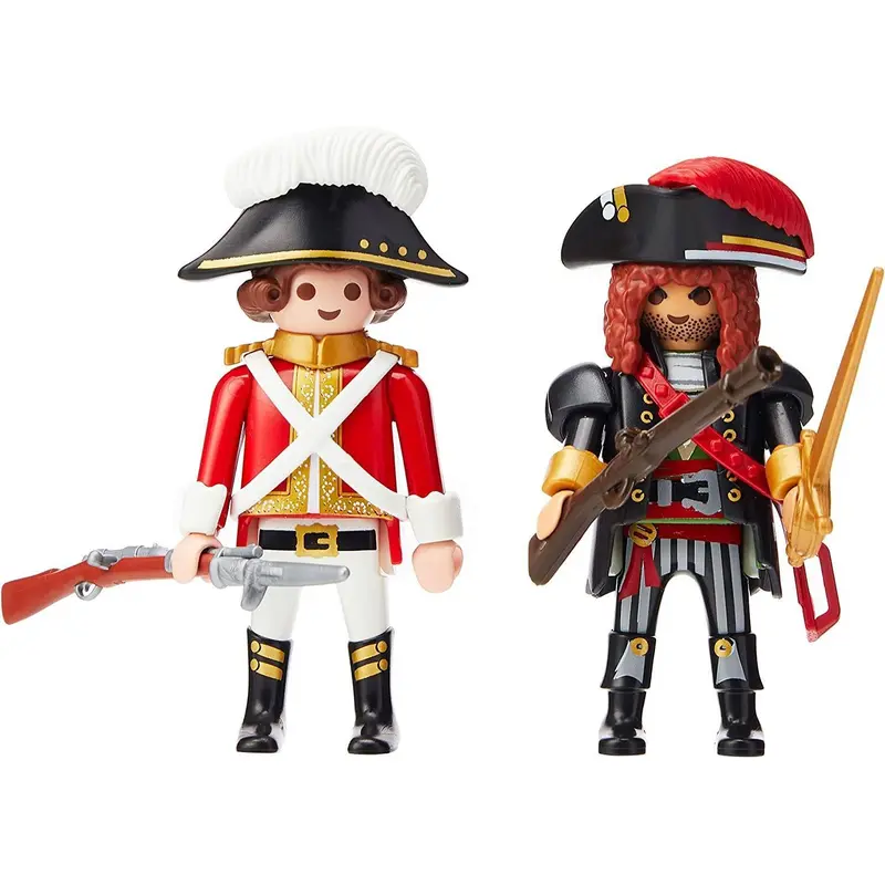 Playmobil 70273 Duo Pack Pirate and Redcoat