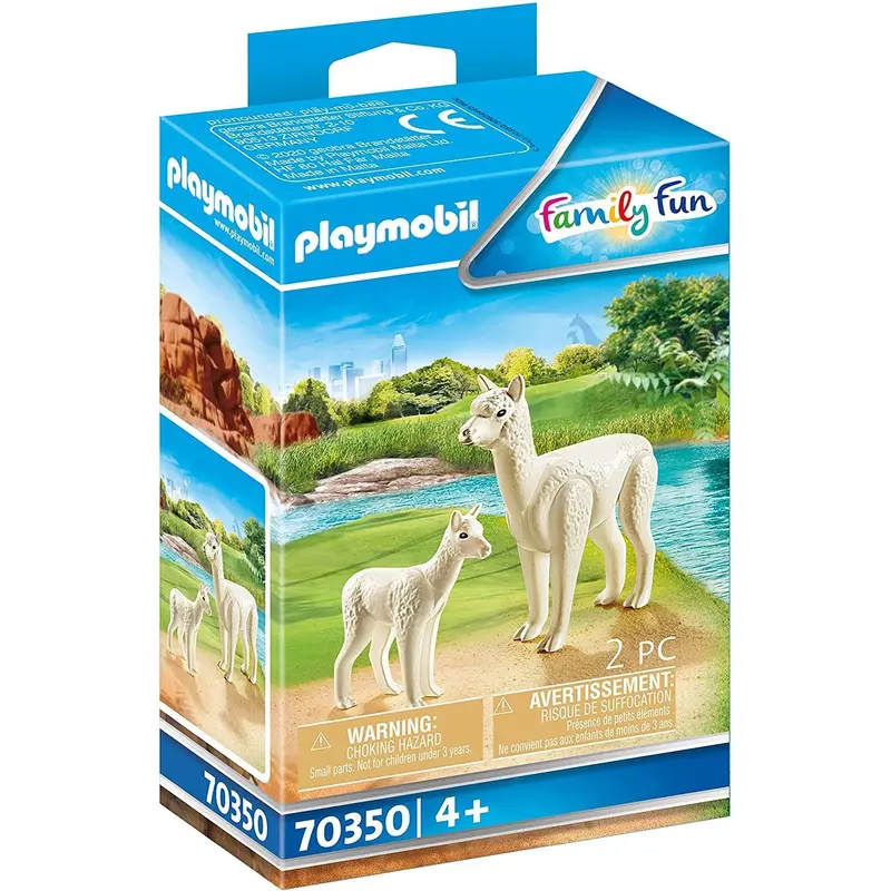 Playmobil 70350 Family Fun Alpaca with Baby Cub
