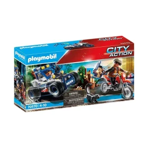 Playmobil 70570 CITY ACTION Police off-road Car with Jewel Thief