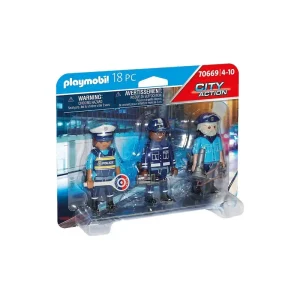 Playmobil 70669 CITY ACTION - Police Figure Set