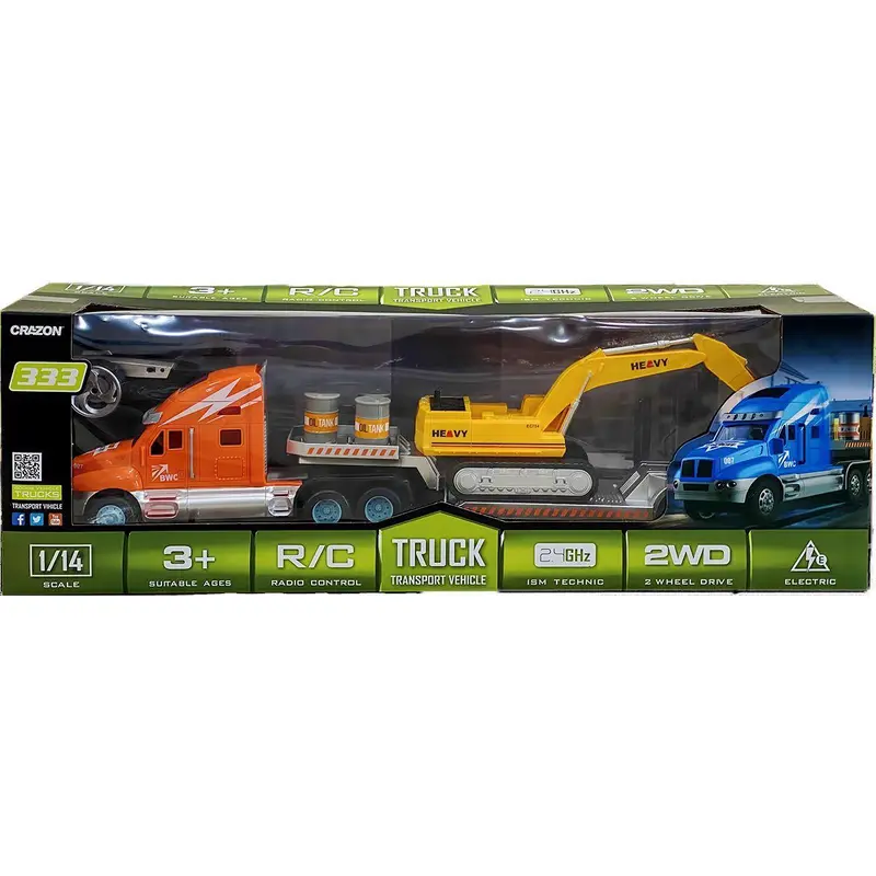 Remote Controlled RC Tractor Container Truck