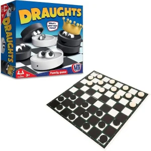 HTI Traditional Games Draughts Board Game