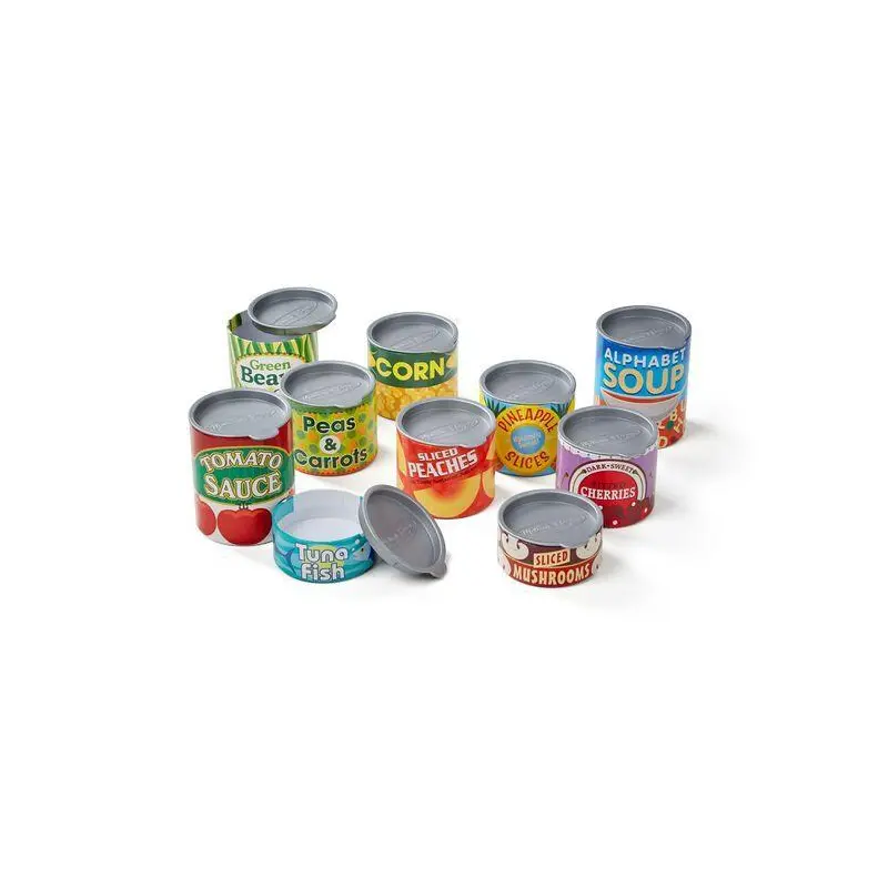 Melissa & Doug Let's Play House! Canned Food Play Set