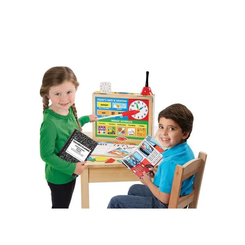 Melissa & Doug School Time! Classroom Play Set