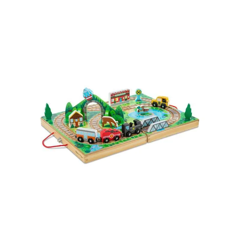 Melissa & Doug Take-along Railroad
