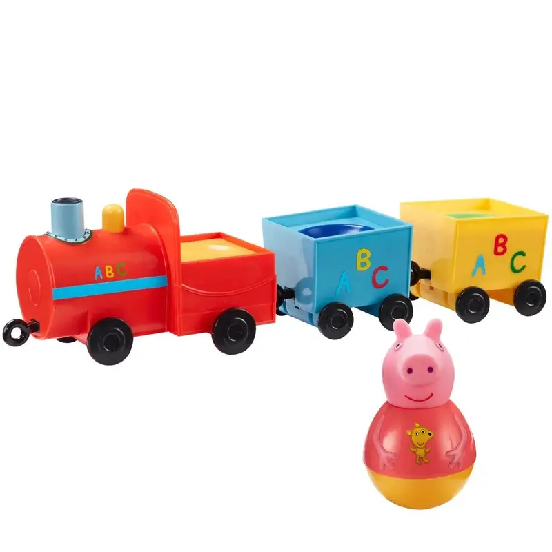 Peppa Pig Weebles Pull Along Wobbily Train