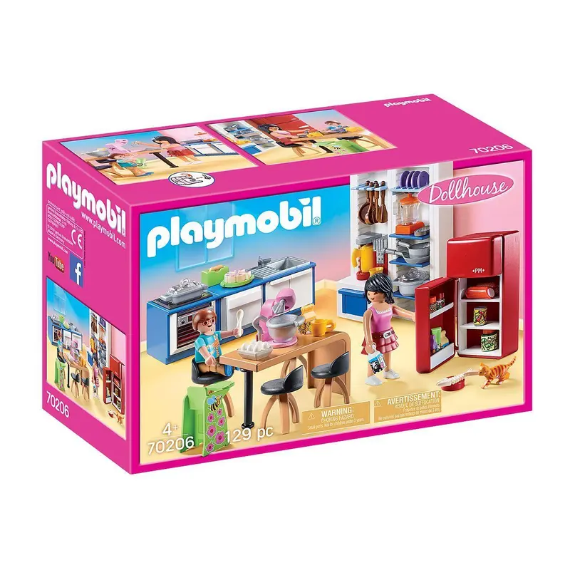 Playmobil 70206 Family Kitchen Furniture Pack