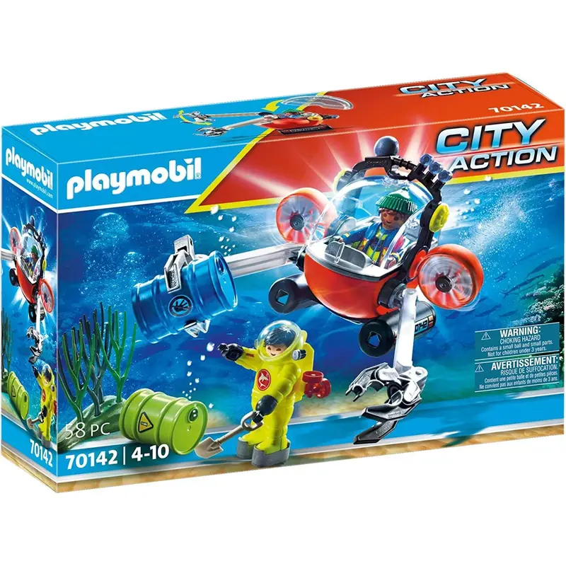 Playmobil 70342 Environmental Expedition with Dive Boat
