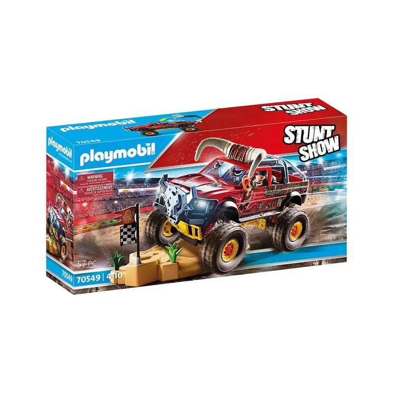 Playmobil 70549 Stunt Show Bull Monster Truck