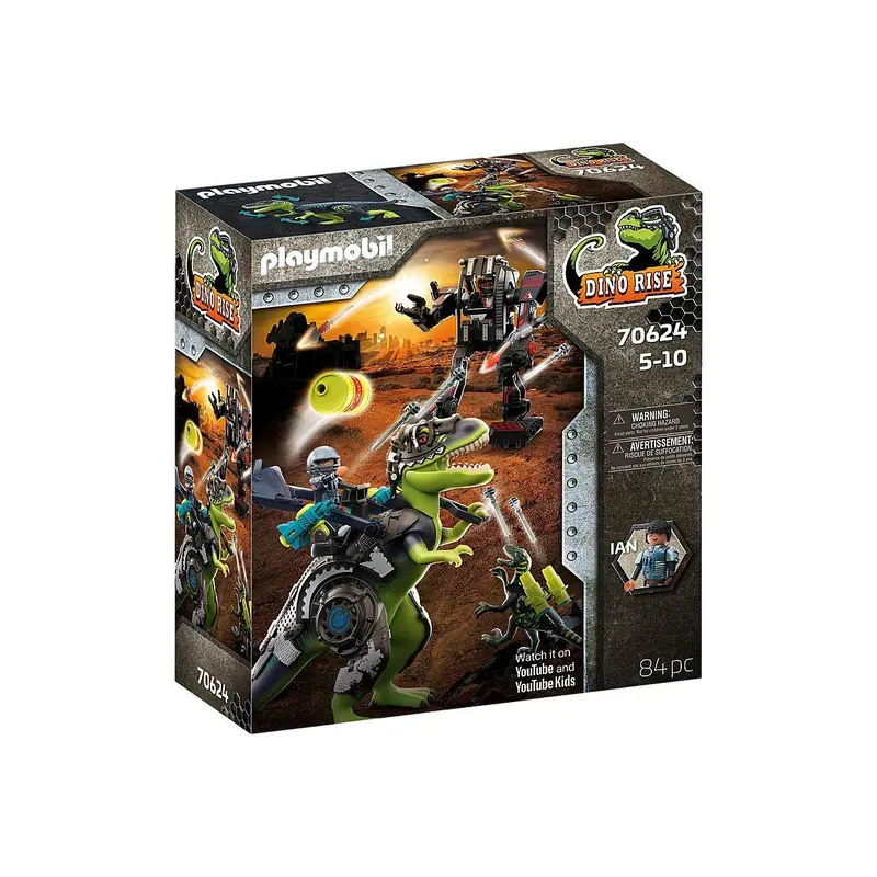 Playmobil 70624 DINO RISE - T-rex: Battle of The Giants