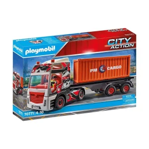 Playmobil 70771 CITY ACTION - Truck with Cargo Container