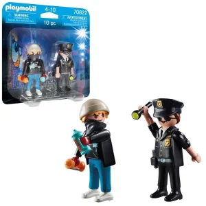 Playmobil 70822 - Duopack Policeman and Street Artist