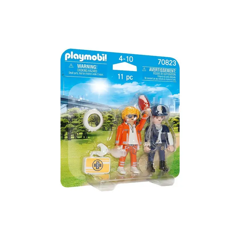 Playmobil 70823 Duopack Doctor and Police officer