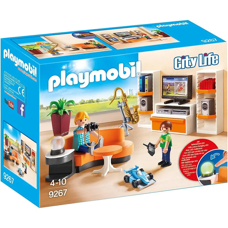 Playmobil 9267 CITY LIFE - Living Room