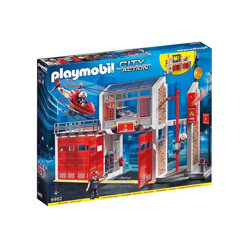 Playmobil 9462 CITY ACTION - Fire Station with Fire Alarm