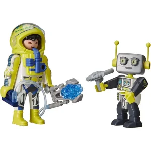 Playmobil 9492 SPACE - Astronaut and Robot Duo Pack