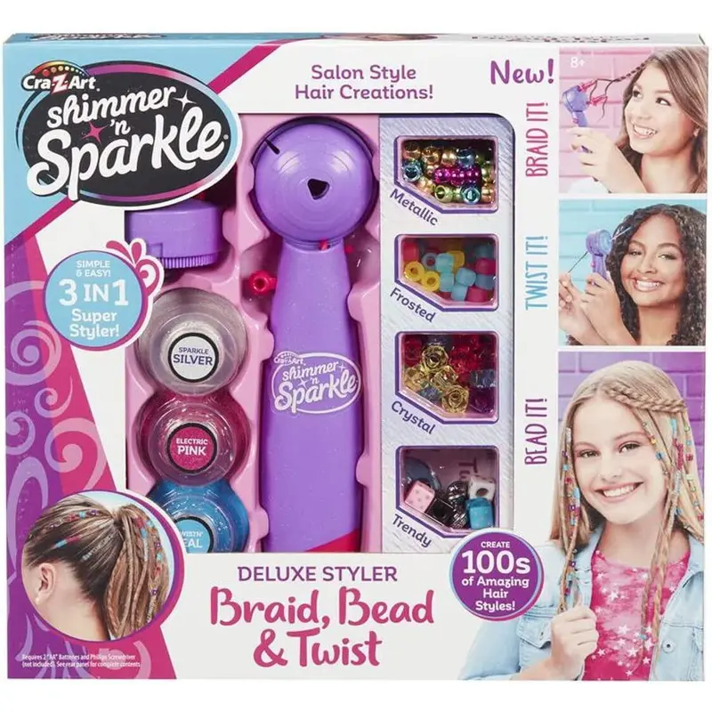 Shimmer and Sparkle Deluxe Bead Twist Braiding Styler